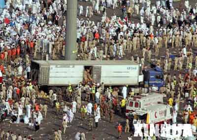 麦加朝觐者发生踩踏事件（转自：历史上的今天。com）