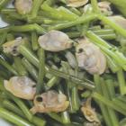 蛤肉炒茼蒿